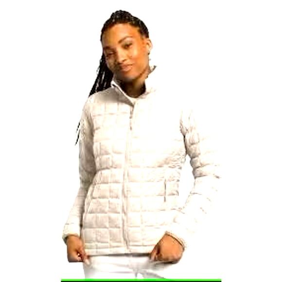 NWT North Face Thermoball Eco Slim Fit Jacket Sz XL in Gardenia White Flawed - Picture 1 of 16